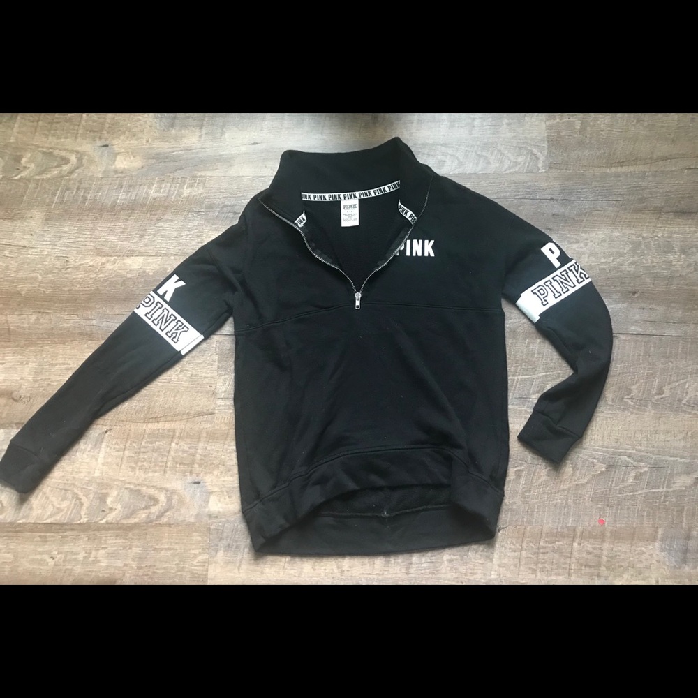Victoria’s Secret Pink quarter-zip sweater
